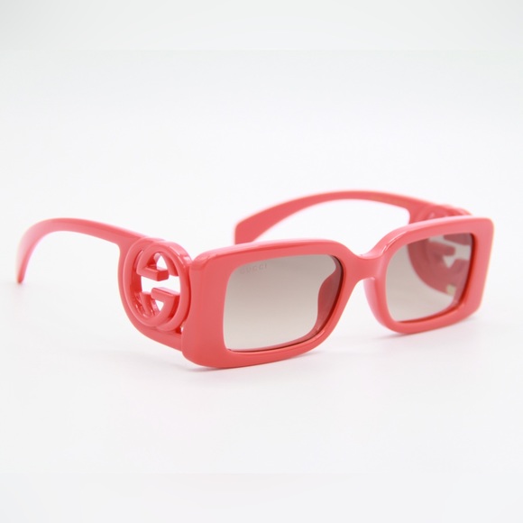 NEW GUCCI GG1325S 005 SQUARE RED WOMEN SUNGLASSES GUCCI - Picture 10 of 15